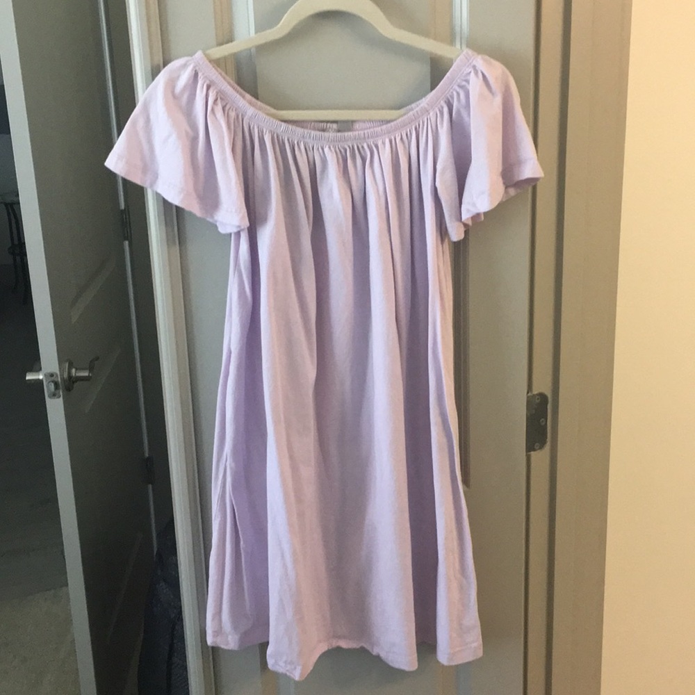 💖ASOS off-the-shoulder lilac dress💖